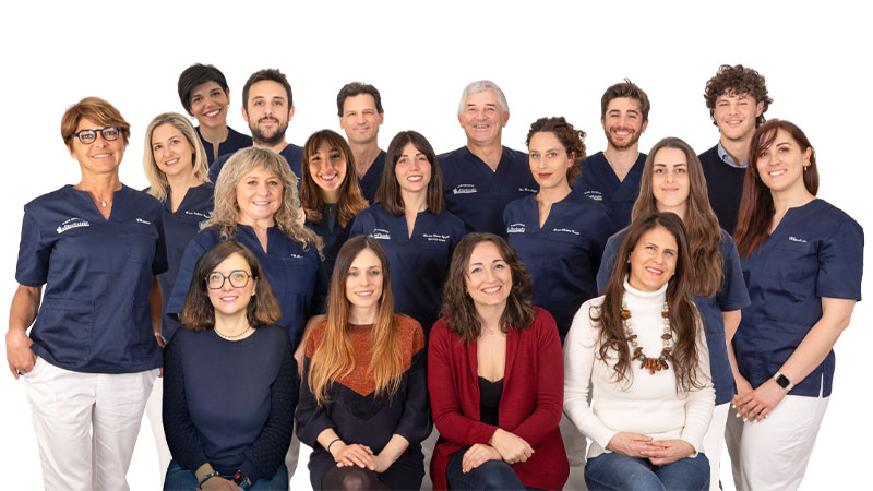 il team dello studio dentistico dr. Dino Azzalin